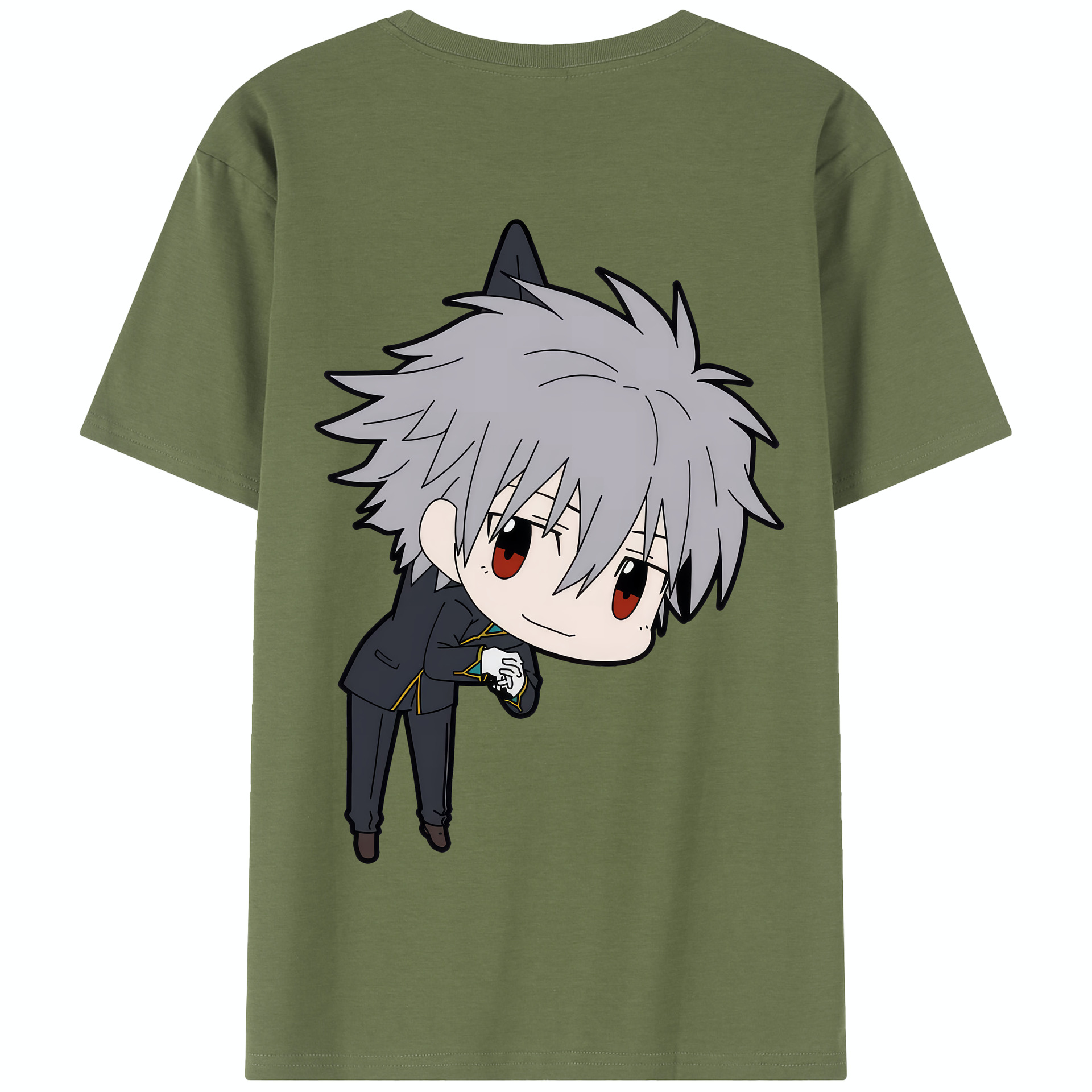 （画像用） EVA 新世紀エヴァンゲリオン 綿100％半袖Tシャツ（背面プリント）